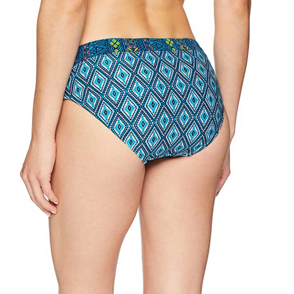 Coastal Blue Women Swimwear Bikini Bottom Multi Size M - Picture 2 of 2